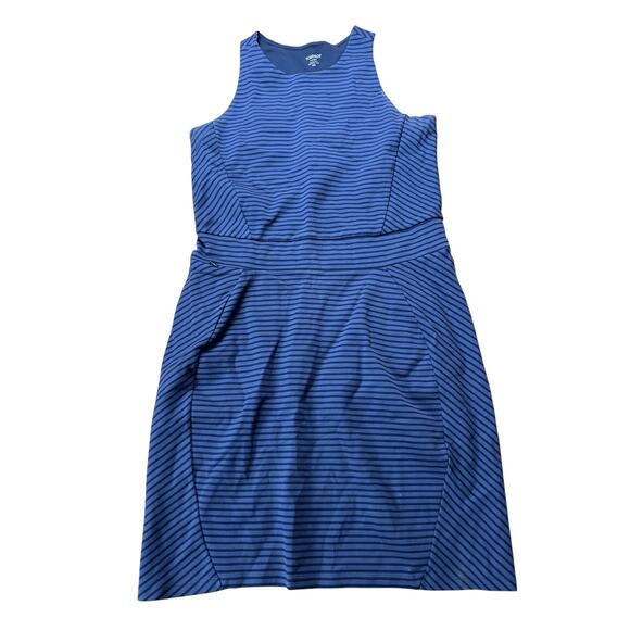 Toad & Co Dresses & Skirts - Toad&Co Blue Striped Athletic Dress With Pocket Size Large